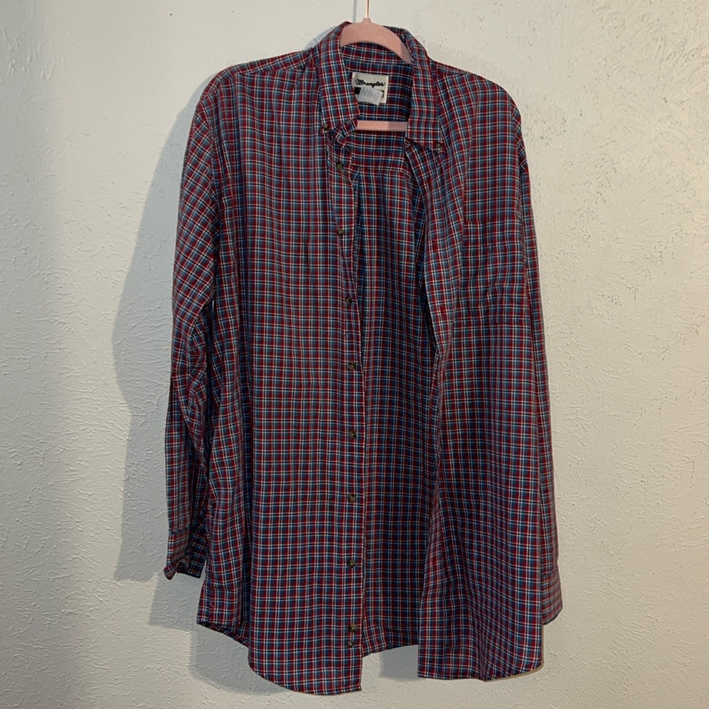 Men’s Wrangler Button Down